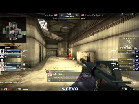 Nihilum vs Lunatik eSports Game 1 (CEVO-P CS:GO Season 7) - Misled & LAYTORR