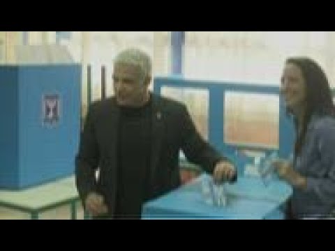 Archive video of Yesh Atid party leader Yair Lapid