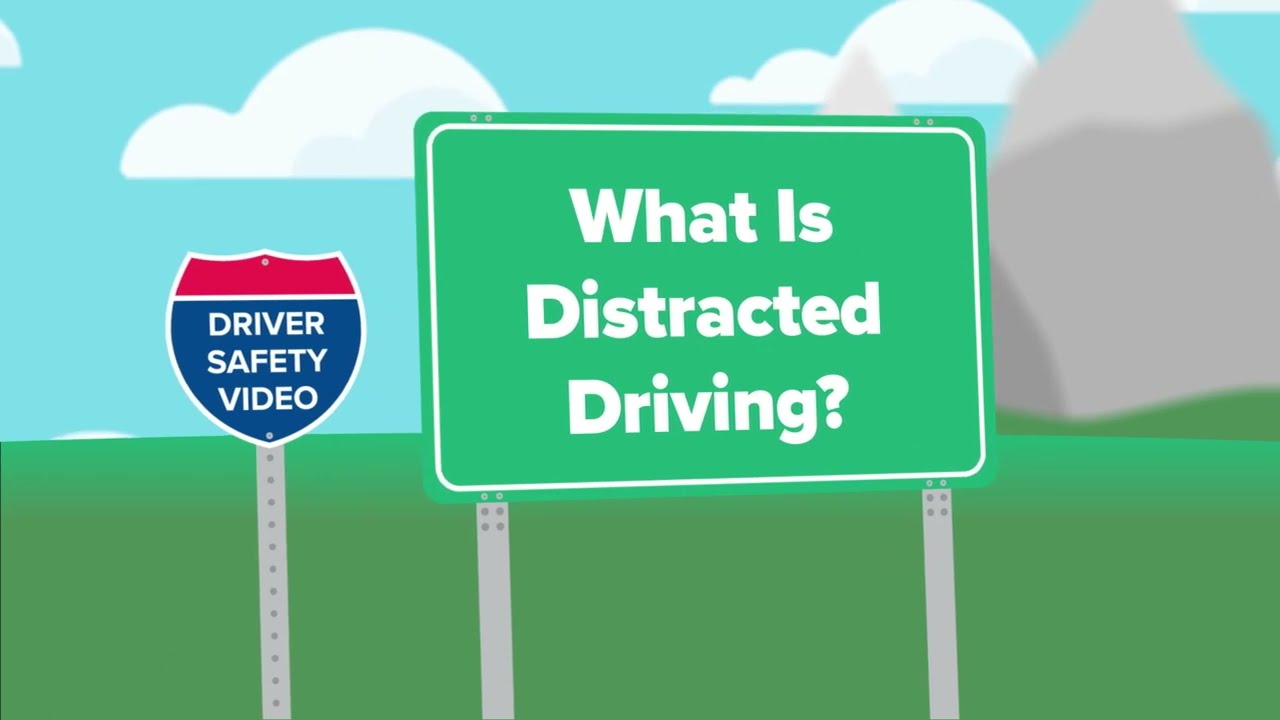What Is Distracted Driving? - CMV Safety Video