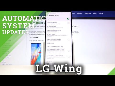 How to Enable Auto System Update on LG Wing – Activate Automatic System Update