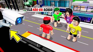 USEI CAMÊRAS ESCONDIDAS NO ESCONDE ESCONDE PARA ESPIONAR MEUS AMIGOS! (Brookhaven)