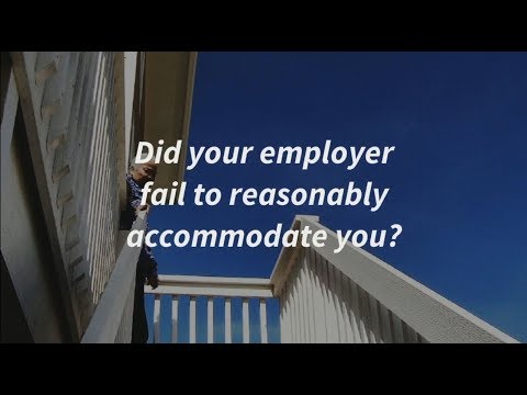 The Failure to Provide Reasonable Accommodations Test