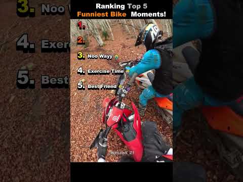 Ranking The Top 5 Funniest Bike Moments Ever!