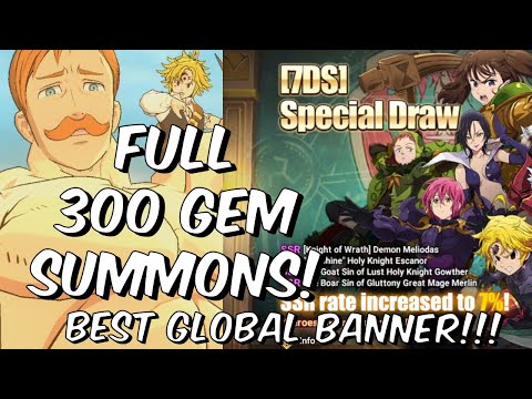 INSANE 7% Sins Banner has Arrived!! - BEST GLOBAL BANNER!!! - Seven Deadly Sins: Grand Cross Summons