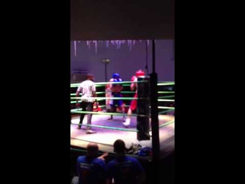 Simon 'THE VENOM' Wenham. Lee Brown boxing event, fire serv