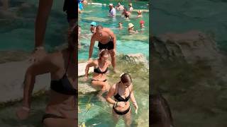 ☀️The Wonder Of  Cleopatra Pool GoodPamukkale Turkey -Best Day?️ #pamukkale #pool #cleopatra