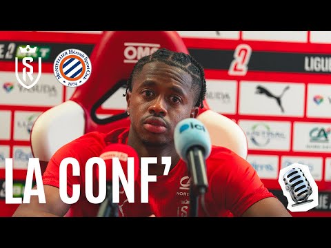 The press conference before the match against Montpellier #J15