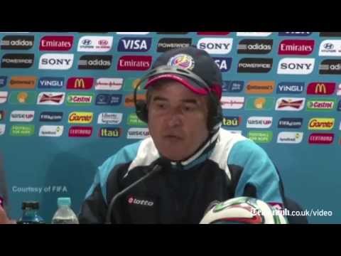 World Cup 2014: England 'the mother of football' says Costa Rica coach Jorge Luis Pinto