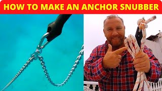 Anchor Snubber - How to Make and Set up an Anchor Chain Snubber for your boat