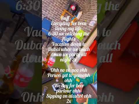 Fr3shgang - ChopLife ft Kalamba (lyrics video) Prod. Jaycee Drillz beats