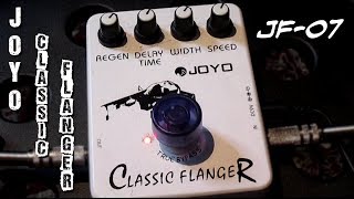 Video thumbnail for Joyo Classic Flanger (JF-07) | GEAR DEMOS by Velkku
