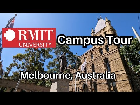 RMIT Melbourne Australia campus tour