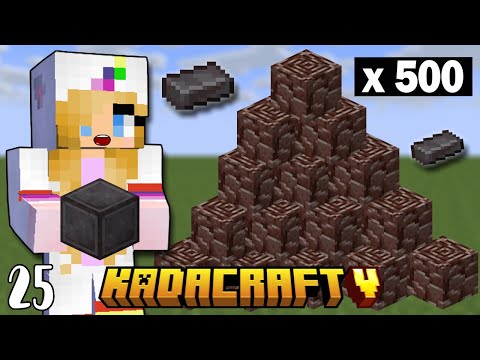Kadacraft 5: Ep.25 - MINING 500 ANCIENT DEBRIS FOR 25 HOURS?!