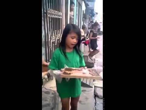 Rice Cake Bibingka Girl Vendor Newest YouTube Sensation 2014