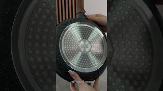 Сковорода алюминиевая с крышкой BRAVO CHEF 28 см (BC-1102-28 L)