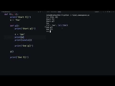 Python Global Namespace