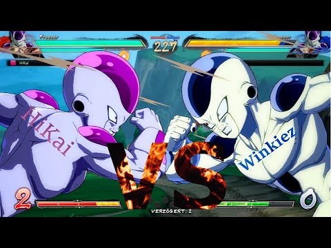 DBFZ - Friezamains clashing! HiKai vs Winkiez