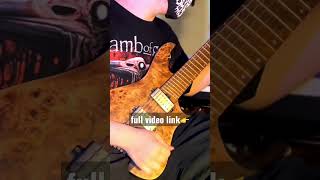 Novelist gravity cover #djent #guitar #metal #progressivemetal #7stringguitar #breakdown #cover