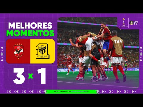 Gols e lances de Al Ahly x Al-Ittihad