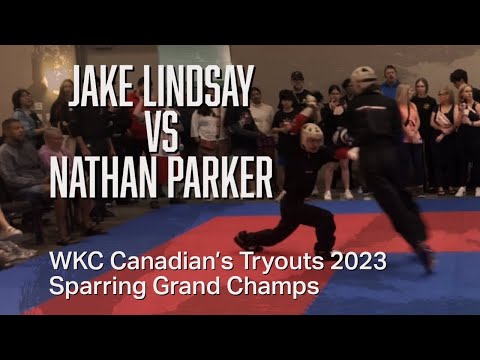 🤜🏻💥🤛🏻Jake Lindsay VS Nathan Parker - Grand Champs - Sparring - WKC Canadian Championships 2023