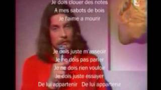 Je l'aime  mourir - Francis Cabrel