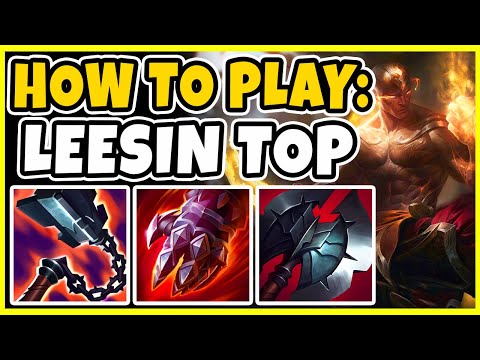 How To Play Lee Sin Top and Mid Guide! Super Strong Top Lane Domination! - League of Legends