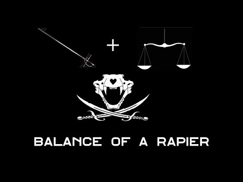 Rob Childs Rapier Vid 48 - Balance of a Rapier