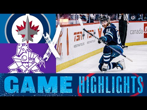 Winnipeg Jets vs. Arizona Coyotes - Game Highlights
