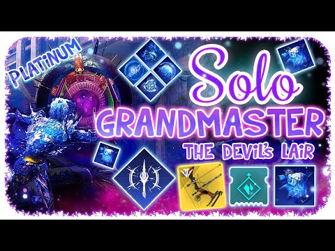 Solo 1370 Ordeal Grandmaster Nightfall Warlock - The Devil's Lair - Destiny 2 - Commentary