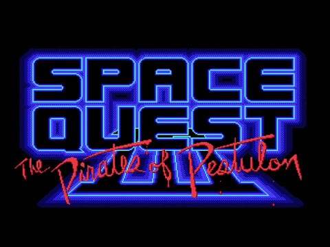 Space Quest 3 INTRO/OPENING scenes (NTSC Amiga 1200 60hz)