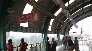 preview picture of video 'New Delhi Metro KKD station trip to Rajiv Chowk'
