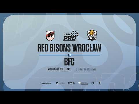 RED BISONS WROCŁAW - BFC | PRO LIGA, Sezon Zima 2026 - 15.02.2026