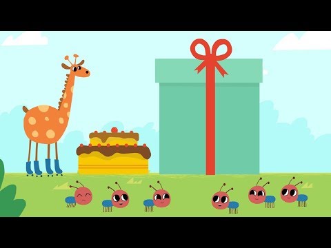 Il castoro costruttore ed il compleanno della giraffa! - cartoni animati