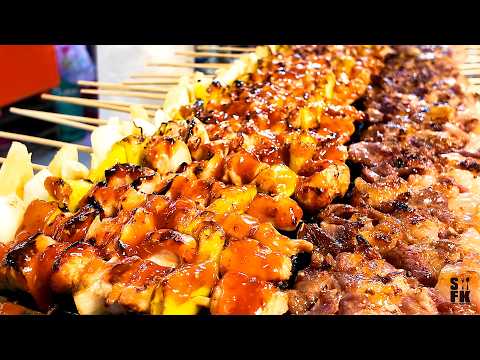 Amazing $1 Thai Street Food at Owl Night Market | Bangkok Thailand