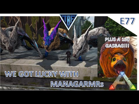Easter Managarmr Trap and taming! Ark Survival Evolved Modded Story Cluster - Extinction Map E77