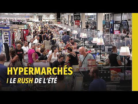 Grande surface : les coulisses en pleine tempête estivale