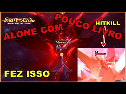 JOGANDO COM ALONE NO DUELOS GALATICOS UPEI ATE A SKILL 1 KKK SAINT SEIYA AWAKENING