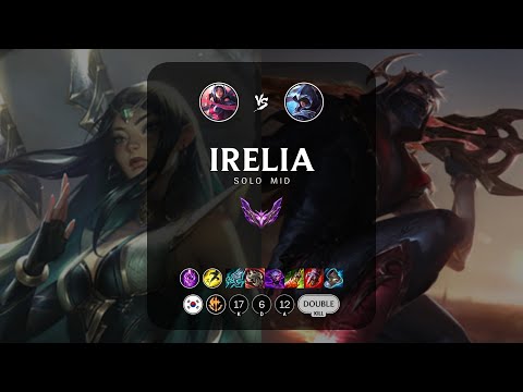 Irelia Mid vs Talon - KR Master Patch 12.22