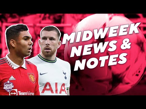 Manchester United v Tottenham | Premier League preview | News & Notes