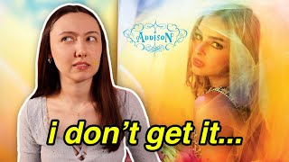 ADDISON BY ADDISON RAE *FULL ALBUM REACTION*