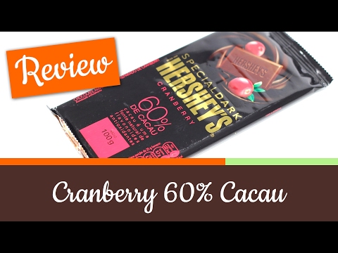 Cranberry 60% Cacau Special Dark - Hershey's - Review Chocolate #143
