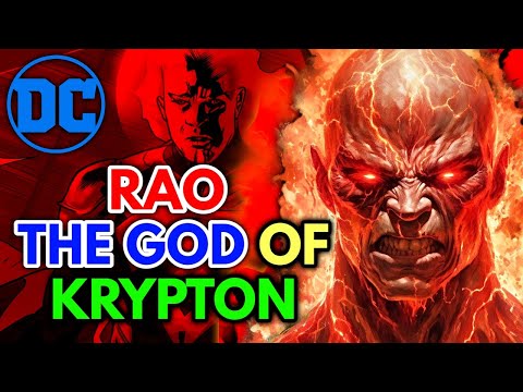 Rao Origins - The God Of Superman's People In Krypton Who Could Obliterate Any Planet As He Pleases