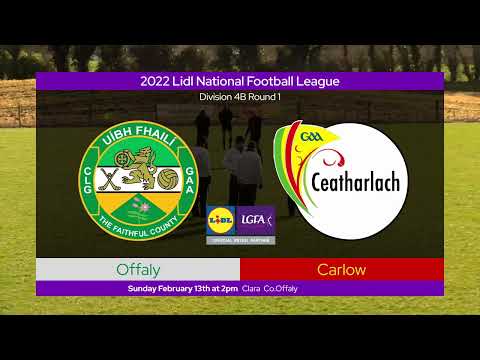 2022 02/13 Offaly v Carlow - Lidl NFL Div 4B