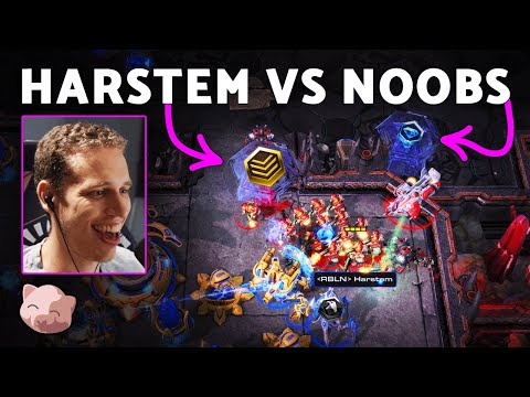 How quickly can HARSTEM dispose of noobs? (Part 1) | Holdout Challenge - StarCraft 2