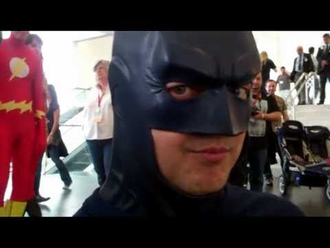 Adam West The Bat at WonderCon part 1