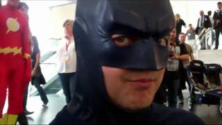 Adam West The Bat at WonderCon part 1