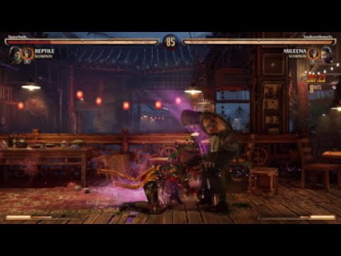 Mileena! CRAZY Demi God Rank set