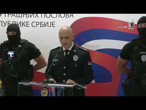 Prilog    RTVKV   Pripadnici tzv  Kosovske policije uhapseni u reonu sela Gnjilica u Raski