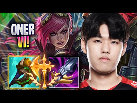 ONER IS A GOD WITH VI! - T1 Oner Plays Vi JUNGLE vs Rek'sai! | Season 2022