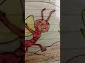 Hardworking Ant Drawing Made By Mayank Arts Hindu Hardwork Hardworking Antman Jaishreeram